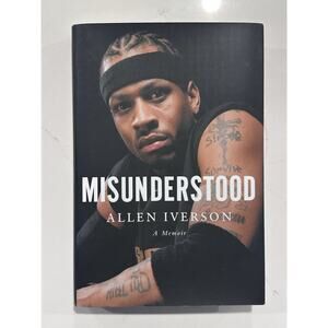 Allen Iverson 76ers Autographed Signed Memoir Book Misunderstood AUTO #1